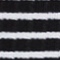 SCHWARZ/ WEISS GESTREIFT