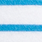WEISS/ HELLBLAU GESTREIFT