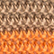 ORANGE/ BEIGE/ CREME