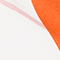 WEISS/ ORANGE/ HELLBLAU