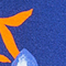 BLAU/ HELLBLAU/ ORANGE