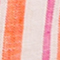 WEISS/ ORANGE GESTREIFT