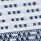 WEISS/ DUNKELBLAU