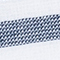 WEISS/ DUNKELBLAU GESTREIFT