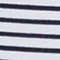 WEISS/ SCHWARZ GESTREIFT
