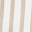 WEISS/ BEIGE GESTREIFT
