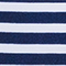 BLAU/ WEISS GESTREIFT