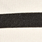 CREME/ DUNKELGRAU GESTREIFT