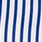 BLAU/ WEISS GESTREIFT