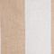 WEISS/ BEIGE GESTREIFT