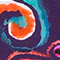 LILA/ BLAU/ ORANGE