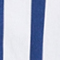 WEISS/ BLAU GESTREIFT
