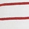 WEISS/ ROT GESTREIFT