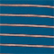 BLAU/ ORANGE/ WEISS GESTREIFT