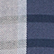 BLAU/ WEISS KARIERT