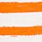 ORANGE/ WEISS GESTREIFT