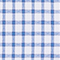 WEISS/ BLAU KARIERT
