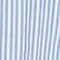 WEISS/ HELLBLAU GESTREIFT