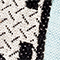 BLAU/ SCHWARZ/ WEISS