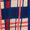 CREME/ BLAU/ ROT