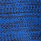 BLAU/ SCHWARZ MELIERT