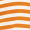 DUNKELORANGE/ WEISS GESTREIFT