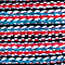 BLAU/ ROT/ ECRU