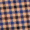 BEIGE/ BLAU/ SCHWARZ KARIERT