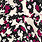 SCHWARZ/ ECRU/ FUCHSIA