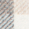 WEISS/ BEIGE/ GRAU KARIERT