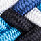 BLAU/ SCHWARZ/ WEISS