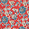 ROT/ BLAU/ CREME