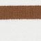 CREME/ BRAUN GESTREIFT