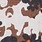 DUNKELBLAU/ CREME/ ORANGE