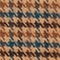 BEIGE/ BLAU/ BRAUN KARIERT