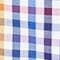 BLAU/ WEISS/ GELB KARIERT