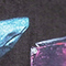 SCHWARZ/ BLAU/ PINK