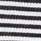 SCHWARZ/ WEISS GESTREIFT