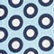 HELLBLAU/ DUNKELBLAU/ WEISS