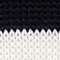 CREME/ DUNKELBLAU GESTREIFT