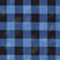 BLAU/ SCHWARZ KARIERT