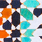 WEISS/ PETROL/ ORANGE