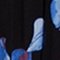 SCHWARZ/ BLAU/ ROT