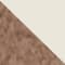 DARK BROWN / CREAM