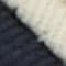 CREAM / DARK BLUE