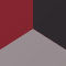 BLACK / GRAY / DARK RED