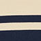 BEIGE / DUNKELBLAU
