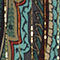 TEAL / GOLD / BROWN