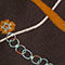DARK BROWN / DARK ORANGE / TURQUOISE
