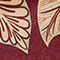 DUNKELROT / BEIGE / ORANGE